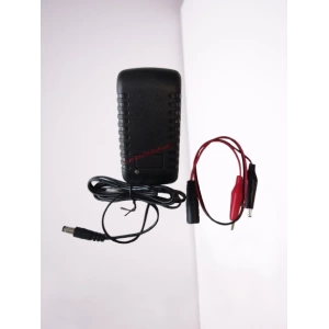 FULLY 6V 2A Fişli Adaptör Akü Şarj Adaptörü 5.5x2.5mm Jaklı + Maşa Kıskaçlı 2000mA