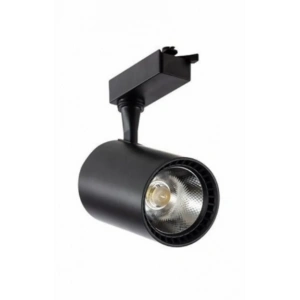 GENEL 30W Led Ray Spot Armatür Siyah 6500K (Plastik Kasa)