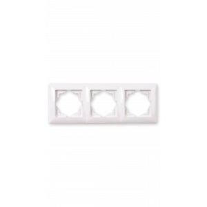 GÜNSAN VİSAGE BEYAZ ÜÇLÜ ÇERÇEVE