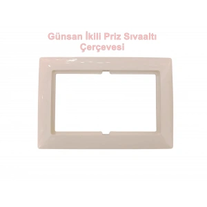 GÜNSAN VİSAGE KREM SIVA ALTI İKİLİ ÇERÇEVE