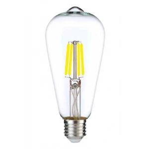 HEKA 6W RUSTİK LED AMPUL BEYAZ 6500K ŞEFFAF