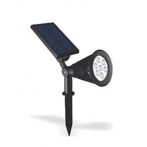 HELİOS 7W SOLAR BAHÇE ARMATÜRÜ VE KAZIKLI BEYAZ