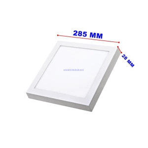HIGHTEK 24W 30x30 Kare Led Panel Armatür Sıva Üstü Beyaz 6500K