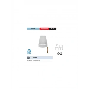 HOROZ Flex Fotosel Role 10A Gece Gündüz Algılama Rölesi IP44 220v 1200W