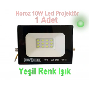 HOROZ PARS-10 10w Yeşil Led Projektör SMD  IP65