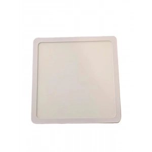 K2 18w 22x22 Kare Sıva Üstü Led Panel Günışığı 3000k Beyaz Kasa IP20 S.Ü.