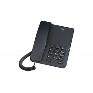 KAREL Masa Üstü Kablolu Ahizeli Telefon SİYAH (Ekransız)