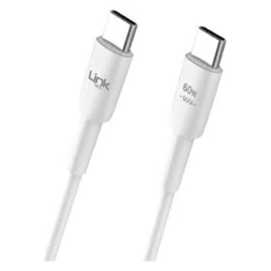 LİNKTECH 25W TYPE-C - TYPE-C - DATA 1M ŞARJ KABLOSU