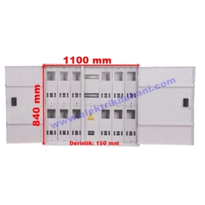 MERT 1062 S.Ü. 12 MONOFAZE T.M.Ş Lİ PANO