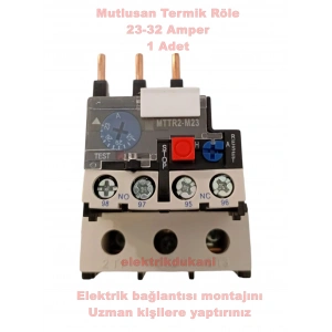 MUTLUSAN 23~32A Termik Röle (32 Amper Motor Koruma Termiği)