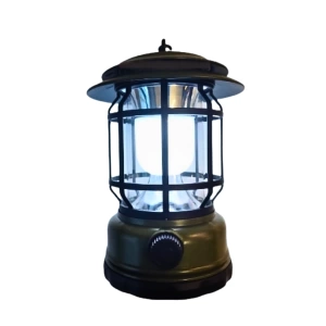 MUTLUSAN Nostalji Solarlı Kamp Feneri 8W Solar+Micro USB Şarjlı