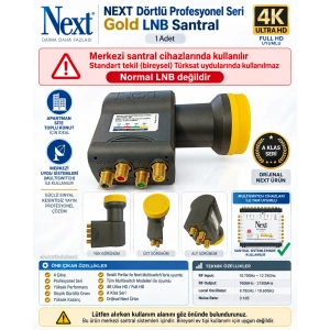 NEXT Santral İçin Profesyonel Gold Seri LNBF (Elenbi)
