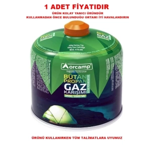 ORCAMP Yedek Ocak Tüp Gaz Kartuşu 450gr (kts-450)