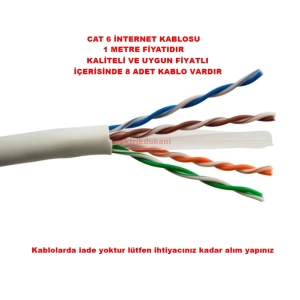 PİYASA CAT-5e BİLGİSAYAR AĞ KABLOSU