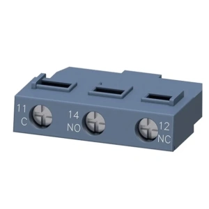 SİEMENS YARDIMCI KONTAK ÜSTTEN GEÇMELİ 1NC+1NO 5A ORTAK UCLU