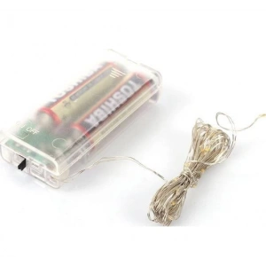 5mt Pilli Süsleme Ledi GÜNIŞIĞI Peri Led (5 Metrelik Gün Işığı Piller Hariç)