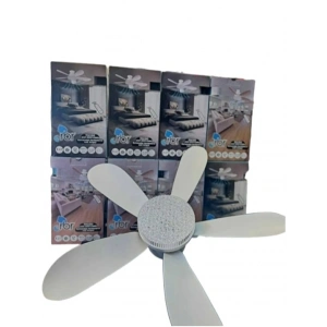 Tavan Vantilatörü 30w Beyaz / Günışığı Ledli E-27 Duy a Takılabilen 5 Kanatlı Kumandalı Vantilatör 80-265v