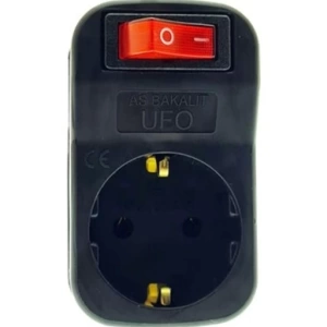 UFO AKIM KORUMALI PRİZ TEKLİ