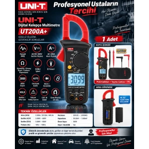 UNI-T Pense Ampermetre Dijital Ölçü Aleti 400A