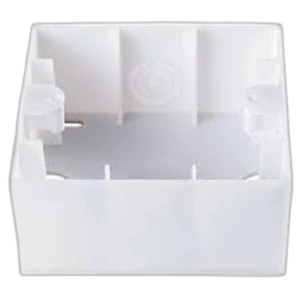 VİKO Karre Derin Sıva Üstü Kasa BEYAZ (Anahtar Priz Kasası)