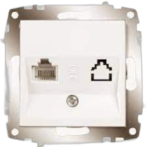 VİKO KREM KARRE MERIDIAN NÜMERİS TELEFON PRİZİ