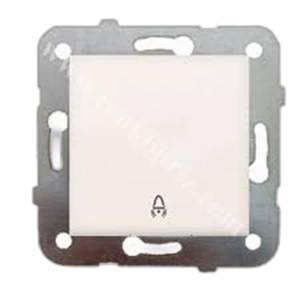 VİKO KREM KARRE MERIDIAN ZİL ANAHTARI