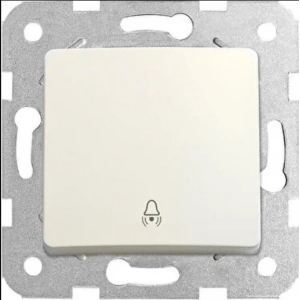 VİKO Linnera / Rollina BEYAZ Zil Anahtarı (Zil Butonu)