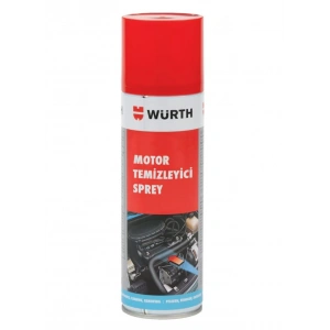WÜRTH Hızlı Araç Motor Temizleme Spreyi 500ml (Motor Temizleyici Sprey Motor üzerindeki Yağ Gews Yağı ve İnatçı kirleri Temizler))