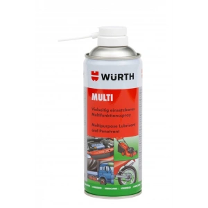 WÜRTH Multi Çok Amaçlı Sprey 400ml Temizleme - Yağlama - Pas Çözme ve Bakım Hepsi Bir Arada