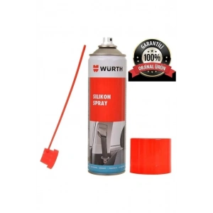 WÜRTH Slikon Sprey 500ml (Hortum Plastik Lastik Kauçuk Körük Gibi Malzemelerde Kayganlaştırıcı Yüzey Sağlar)