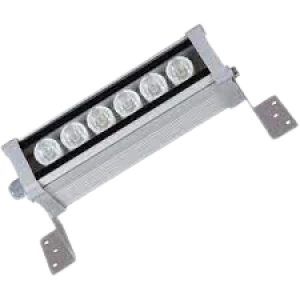 YCL WALLWASHER 6X1W 6W 20CM KIRMIZI