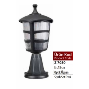 ZERPA ÜÇGEN SET ÜSTÜ ARMATÜR SİYAH