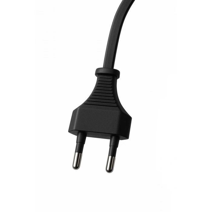 E27 Duylu 4 Metre Arapuarlı (Aç Kapat Anahtar) Yaylı Duy (2X0,50) (Siyah) 65W