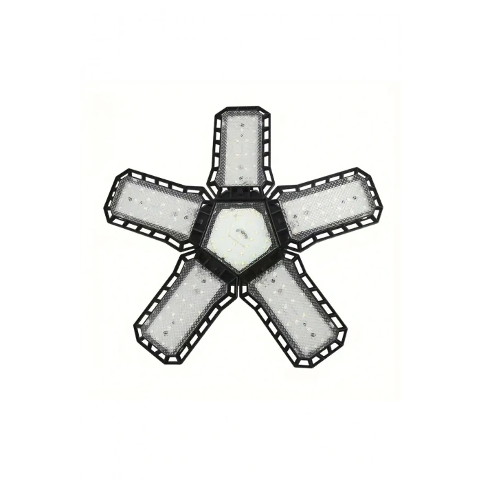 60W 5 Kanatlı Led Ampul E27 Yüksek Tavan Aydınlatma Beyaz Renk - 6600 Lümen