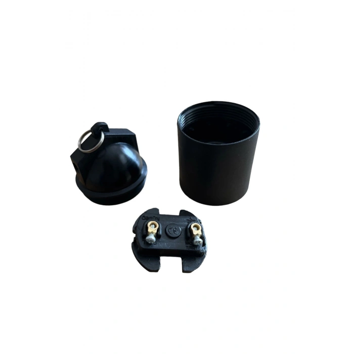 Bakalit Bahçe Duyu E27 Su Geçirmez Dış Mekan Vidalı Yağmur Duyu (250V-4A) 10 Adet