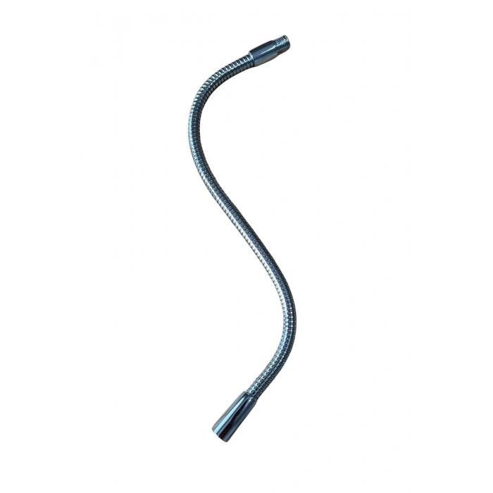 Metal Spiral Hortum (30cm-8mm) Krom Kaplama Masa lambası Aplik vb için (M10)