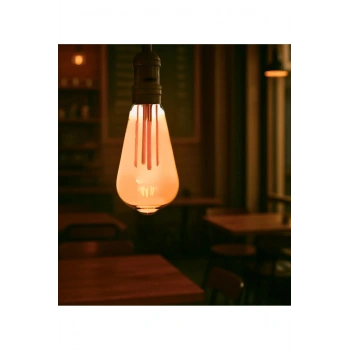Armut Tasarım E27 Rustik Ampul Vintage Amber 2700K (4,5W - 500 Lümen)-(KIRILMAZ PLASTİK GÖVDE)