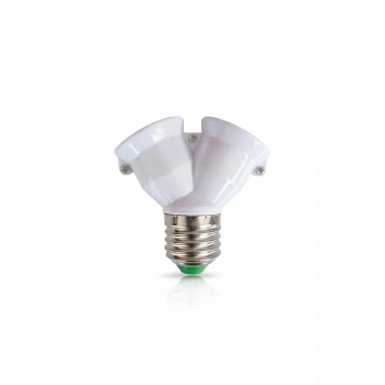 Splitter, E27 Duy Çoklayıcı - Plastik 40W