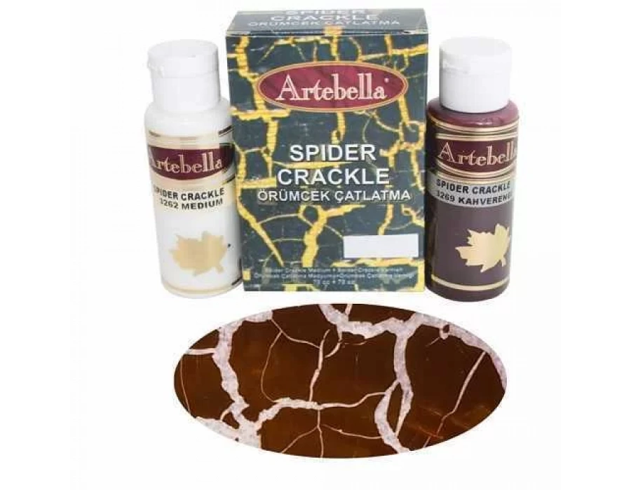 artebella spider crackle örümcek çatlatma çikolata