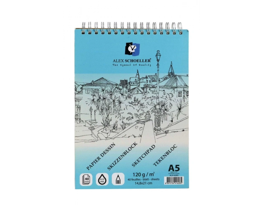 ALX.A5 120 GR 40.LI ESKİZ SPR. BLOK ALX0285