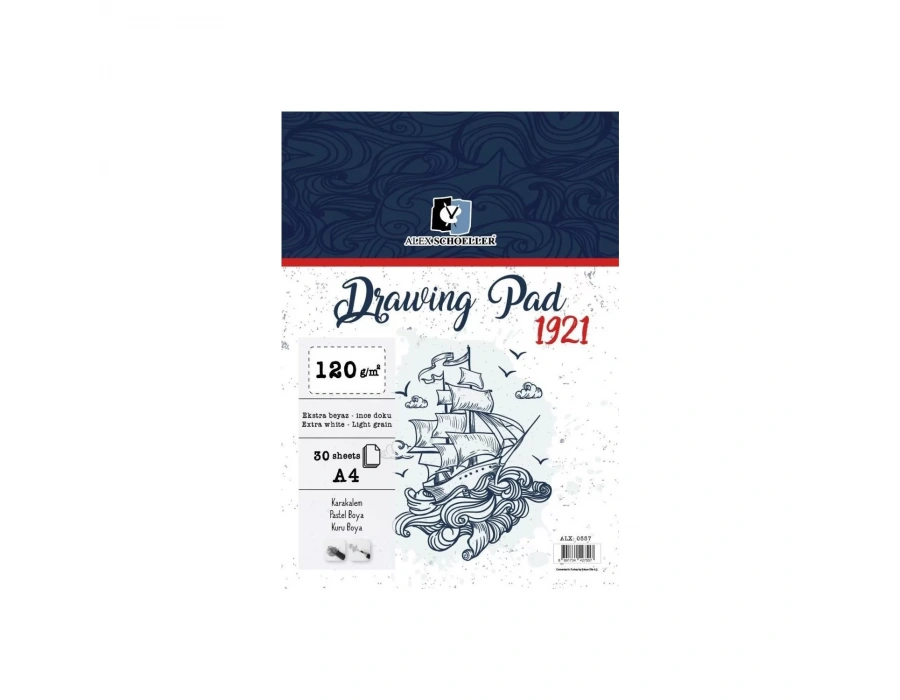 4 ALX.A4 120 GR SPR DRAWING PAD 30.LU ALX-0557