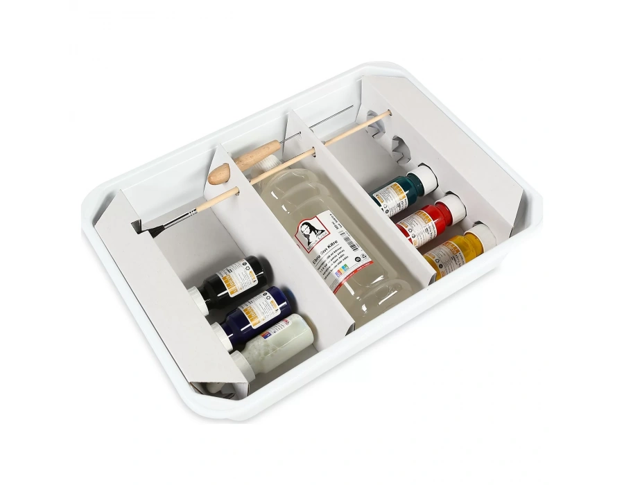 SÜDOR Ebru Boyası Seti A4 20 li