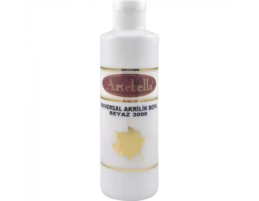 ARTEBELLA UNIVERSAL AKRİLİK BOYA 500 ml BEYAZ