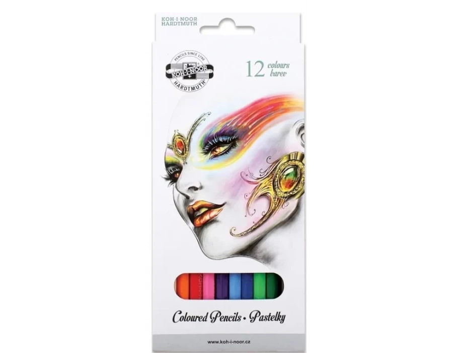 Kohinoor Koinoor Hardtmunt 12li Kuru Boya Kalemi St