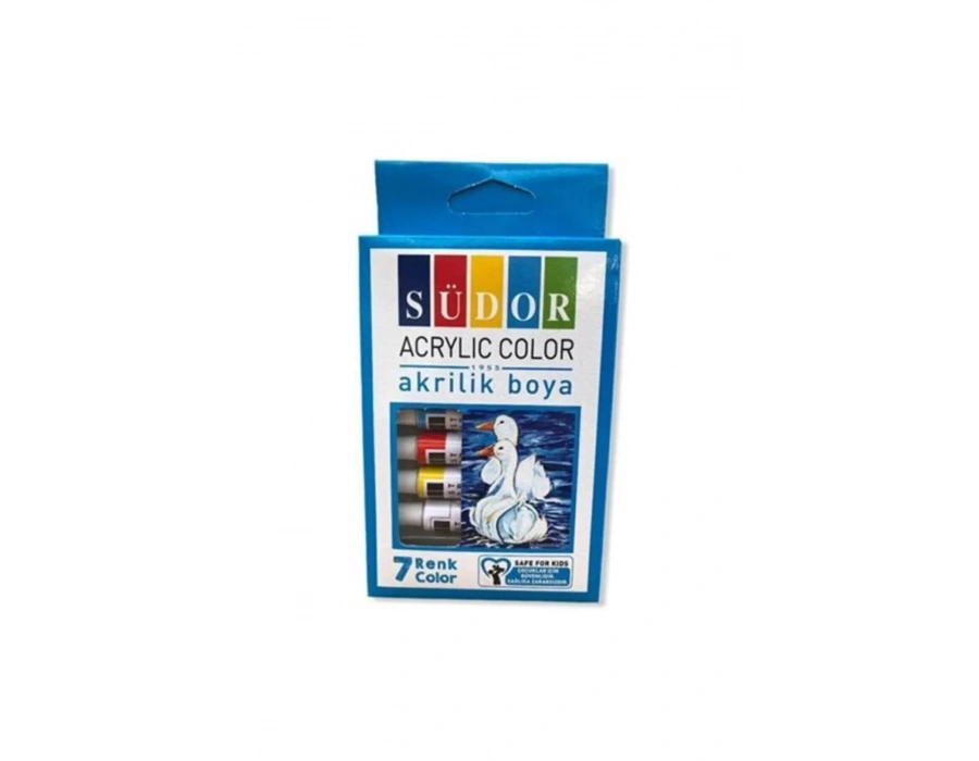 Südor 7x9 Ml Akrilik Tüp Boya Seti - Sd191