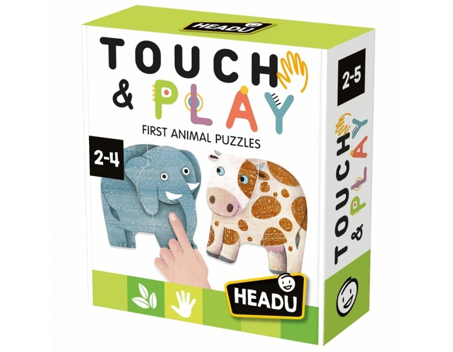 HEADU FIRST ANIMAL PUZZLES (2-4 YAŞ)