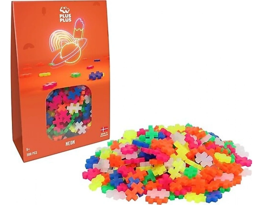PLUS-PLUS NEON / 300 PCS