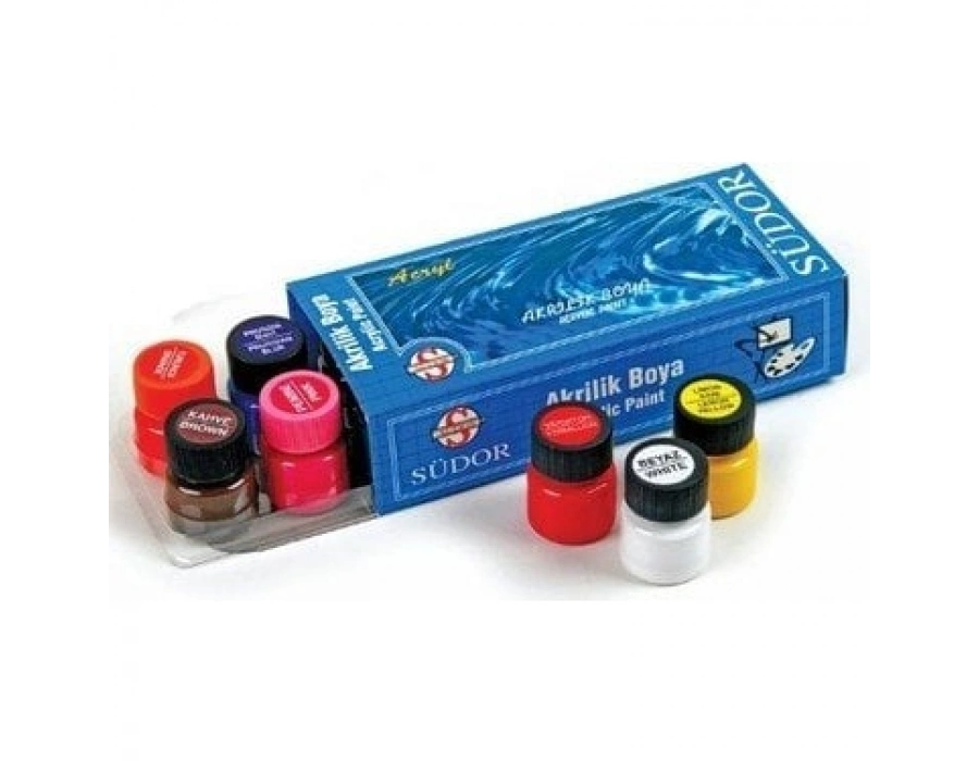 Südor Akrilik Boya Seti 20ml 10 Renk