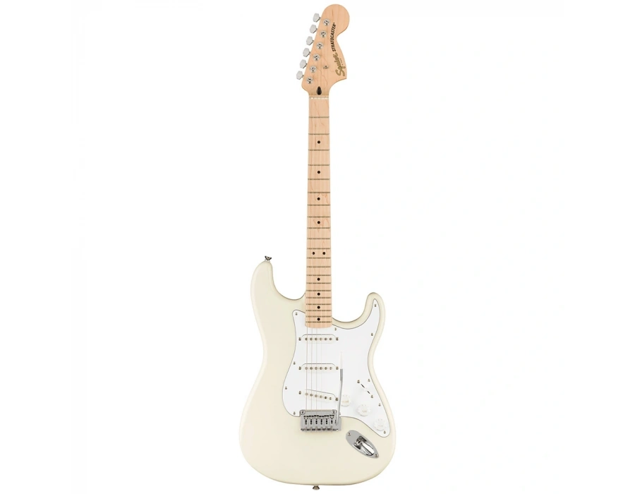 Squier Affinity Stratocaster Akçaağaç Klavye Olympic White Elektro Gitar