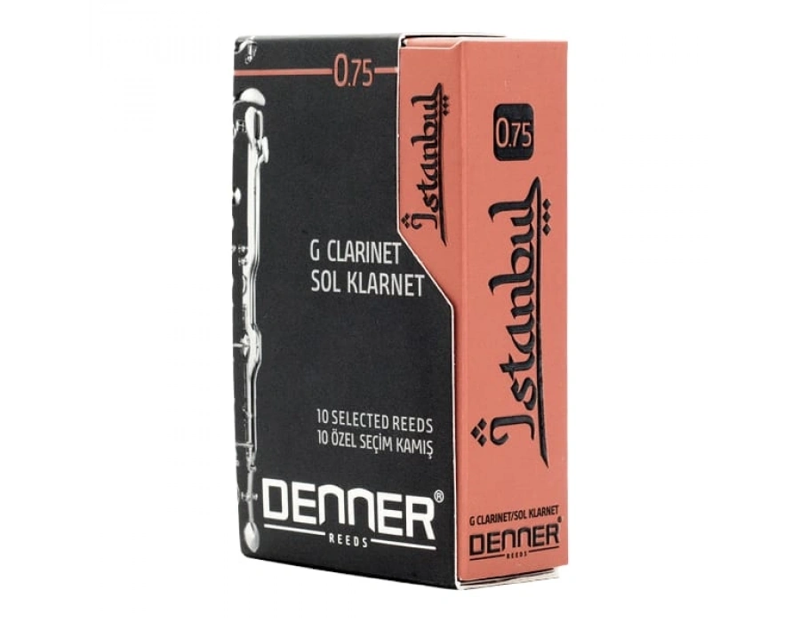 DENNER KLARNET KAMIŞI 0.75 NUMARA (PAKET)